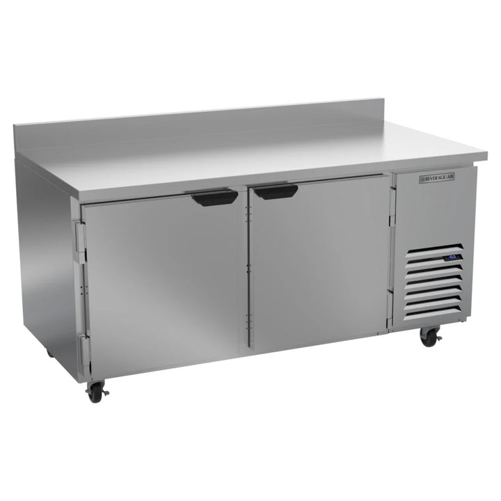 Beverage-Air WTF67AHC 67" Two Door Worktop Freezer