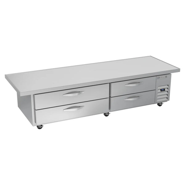 Beverage-Air WTFCS84HC-96 4 Drawer 96" Freezer Chef Base with 12" Overhang