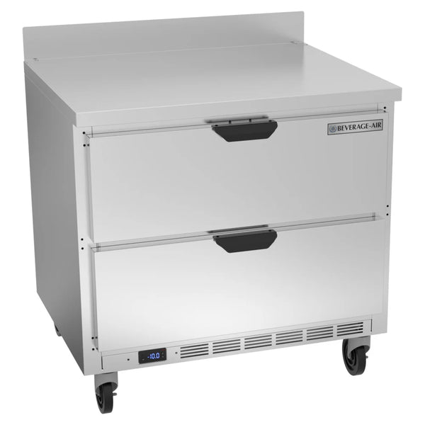 Beverage-Air WTFD36AHC-2 36" Two Drawer Worktop Freezer