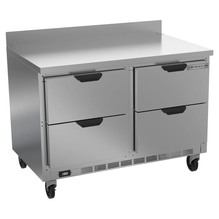 Beverage-Air WTFD48AHC-4 48" Four Drawer Worktop Freezer