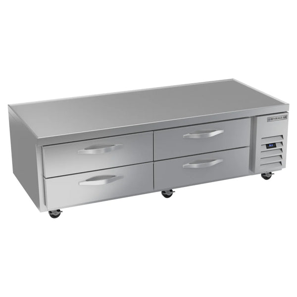 Beverage-Air WTRCS72HC 72" 4 Drawer Refrigerated Chef Base