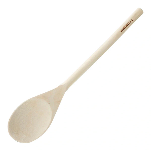 Winco WWP-14 14" Wooden Stirring Spoons