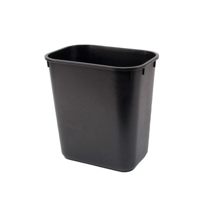 Hapco Elmar 13qt Trash Can Black, Flame Resistant