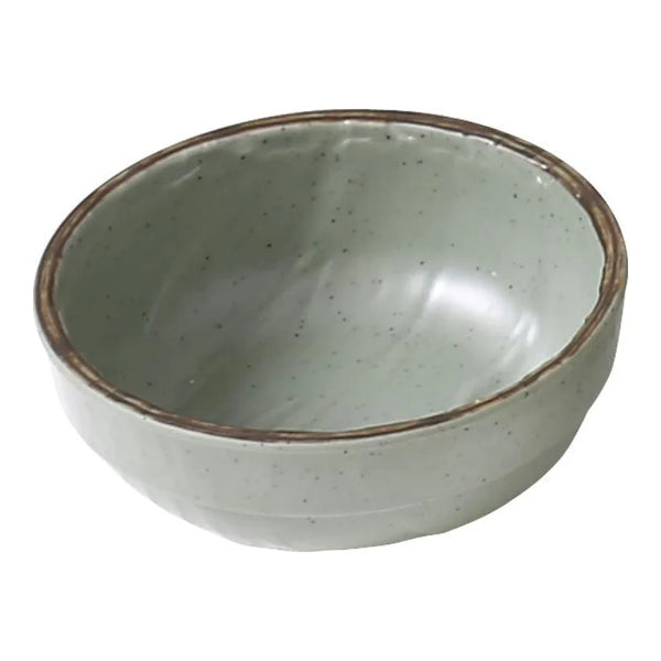 Yanco YO-5005 Yoto 7 Oz Green Melamine Miso Soup Bowl with Matte Finish, Pack of 48