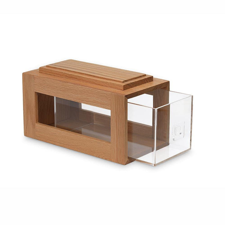 Acrylic Single Hallo Bread Box, L 16.5 x W 30 x H 9cm