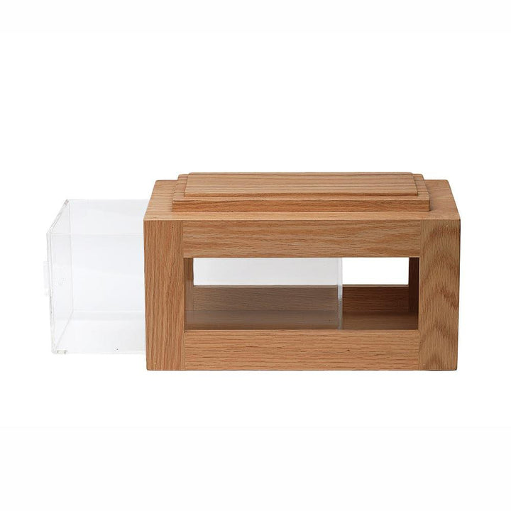 Acrylic Single Hallo Bread Box, L 16.5 x W 30 x H 9cm