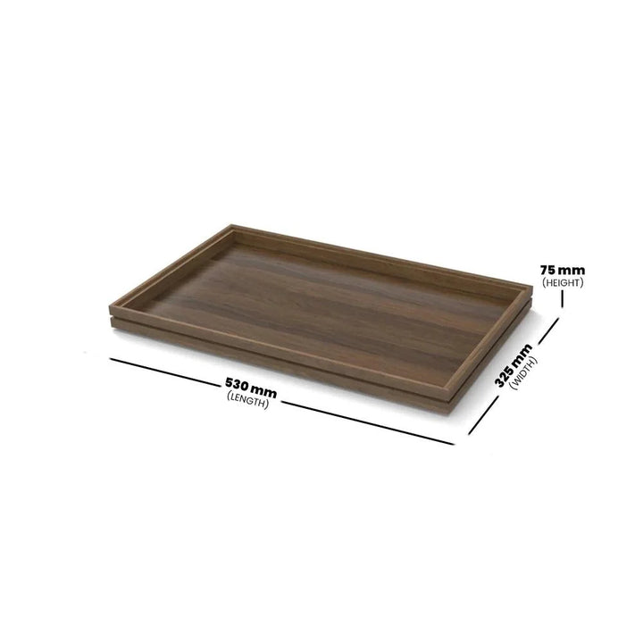 Wundermaxx Display Tray Walnut GN 1/1 H75mm