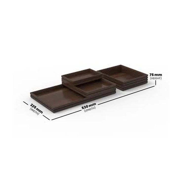 Wundermaxx Display Tray Walnut GN 1/1 H40mm