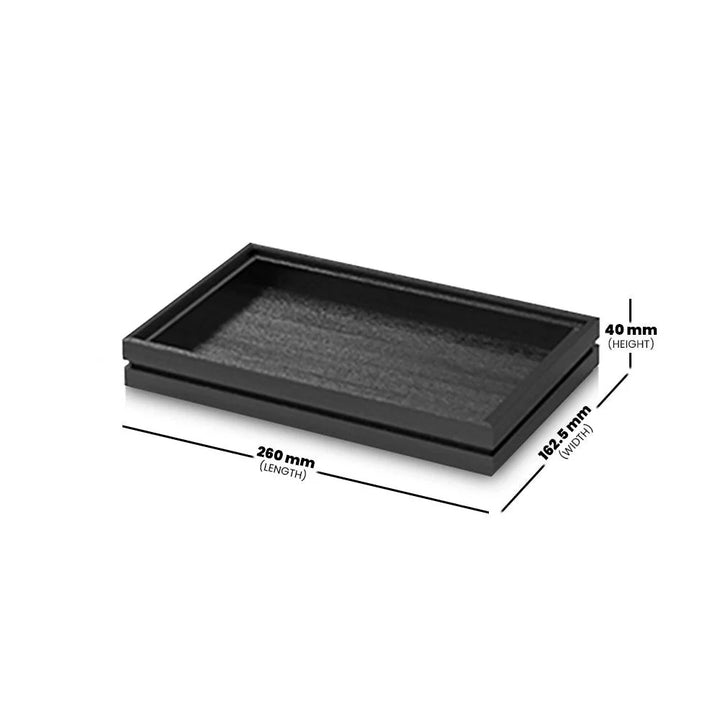 Wundermaxx Display Tray Black GN 1/4 H 40mm