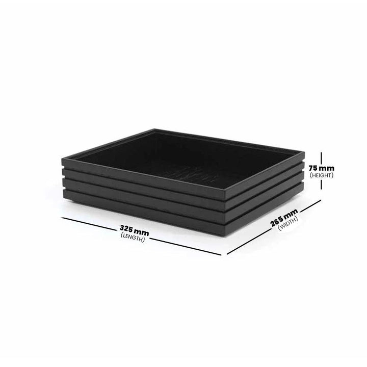 Wundermaxx Display Tray Black GN 1/2 H75mm