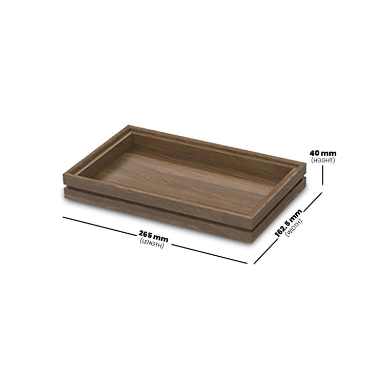 Wundermaxx Display Tray Walnut GN 1/4 H40mm