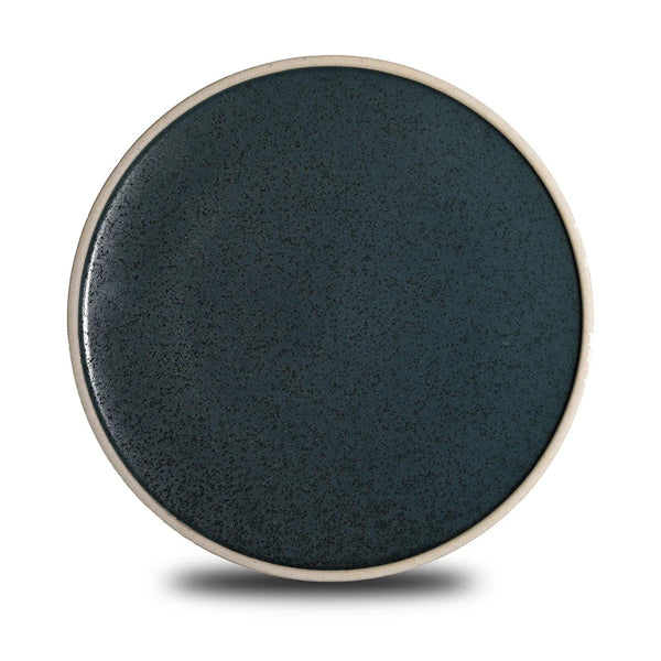 Don Bellini Night & Day 10"/26cm Midnight Blue Round Porcelain Deep Plate, Pack of 6 Pcs