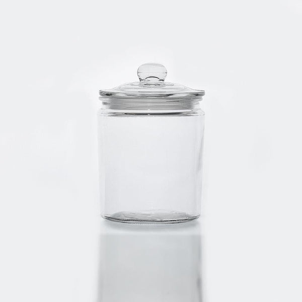 Glass Storage Container 2.0 L, BPA-Free, Non-toxic. Wide opening, Clear