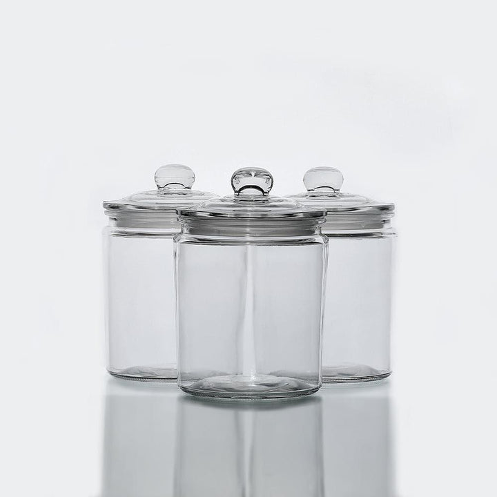 Glass Storage Container 2.0 L, BPA-Free, Non-toxic. Wide opening, Clear