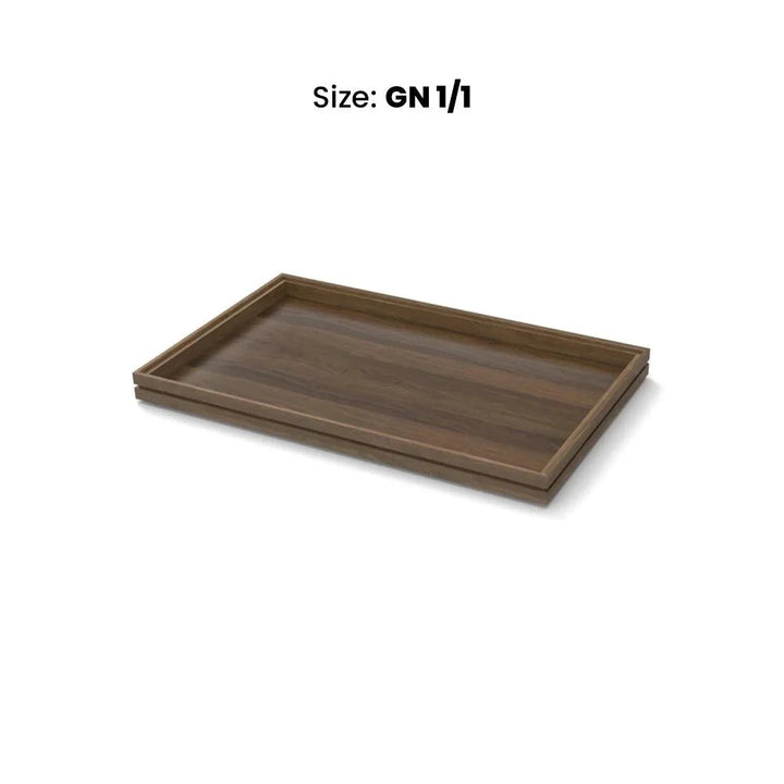 Wundermaxx Display Tray Walnut GN 1/1 H75mm