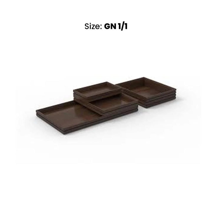 Wundermaxx Display Tray Walnut GN 1/1 H40mm