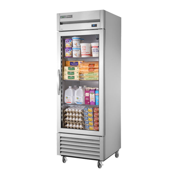 True TS-23G-HC-FGD01 One Section Reach-in Refrigerator