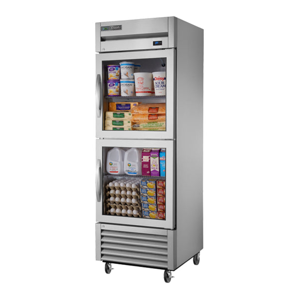 True TS-23G-2-HC-FGD01 One Section Reach-in Refrigerator