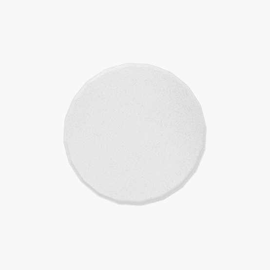 Zicco M1714 Melamine Buffet Platter White 31.5X1.9cm